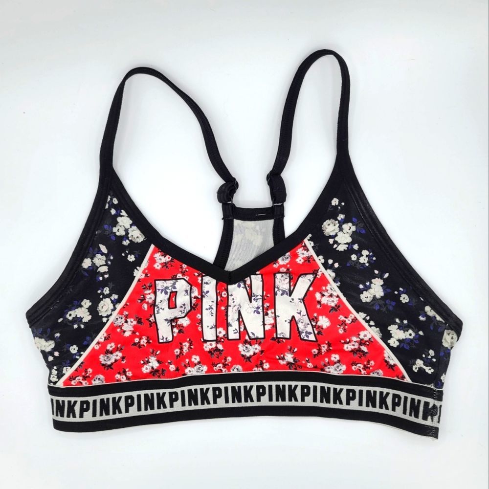 VS PINK Lightly Lined Ultimate Sports Bra Small